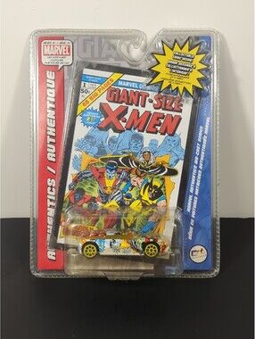 Marvel Giant Size X-Men Authentic Comic Book & Die-Cast